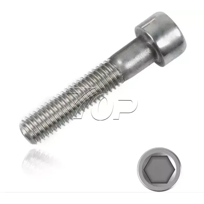 Boulon DIN 912 avec écrou de bride