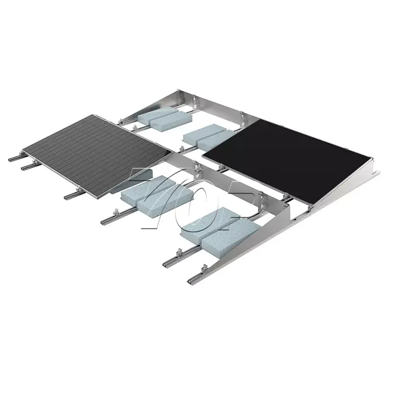Supports solaires pour toits plats