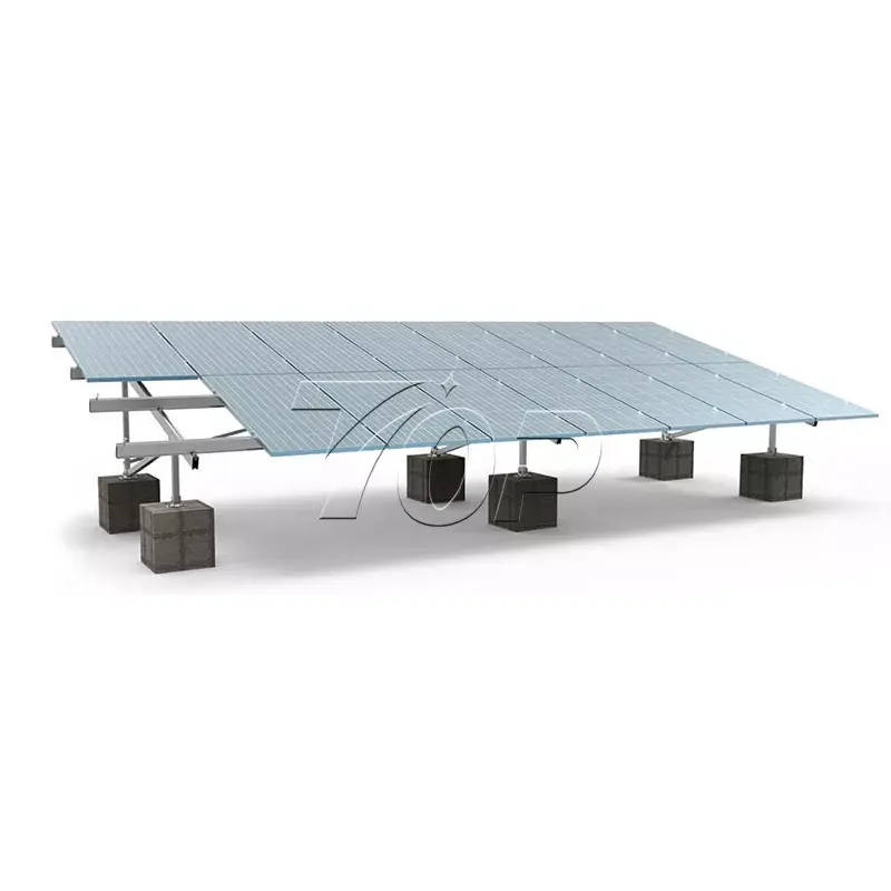 Supports de toit plat solaires