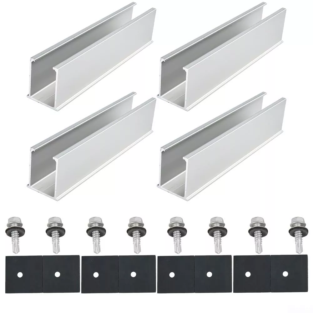Rails de montage solaire