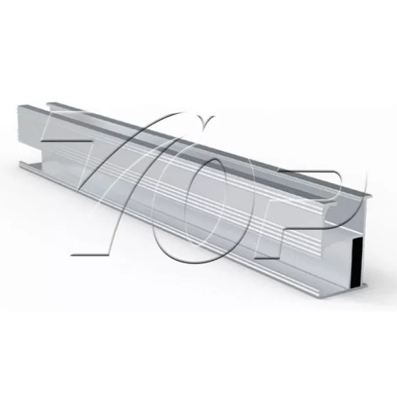 Système de montage solaire Rail en aluminium