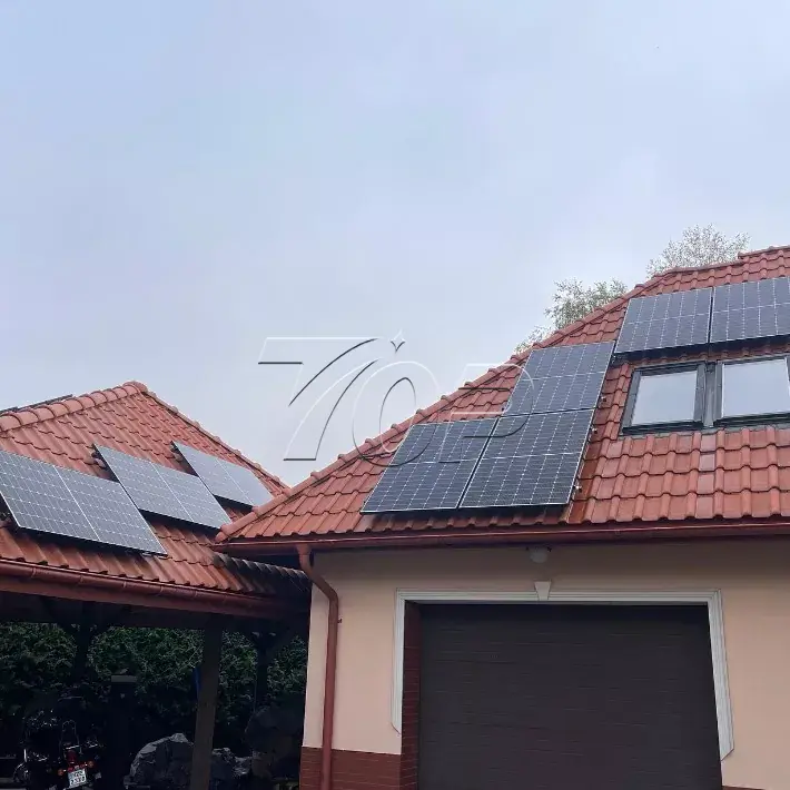 Support solaire de toit de carreaux