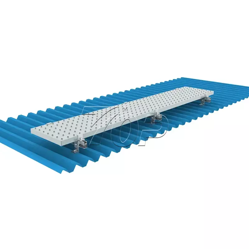 Toit solaire de passerelle